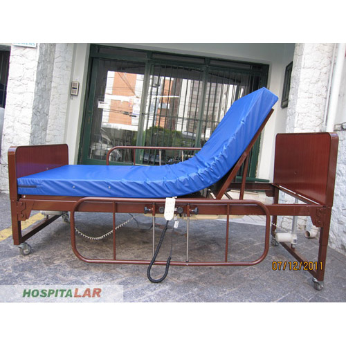 Cama Hospitalar Fawler Motorizada 5 Movimentos Luxo
